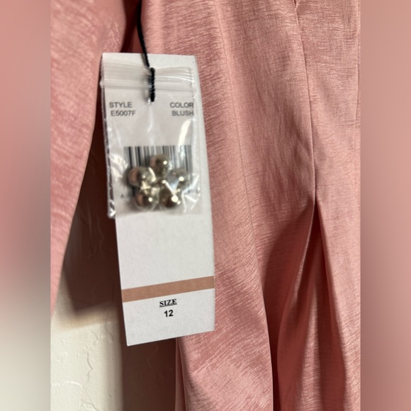 NWT CHETTA B Blush Ruffle Button-Up - Size 12 - Picture 5 of 6